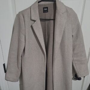 Zara Women's Classic Tan Trench Coat